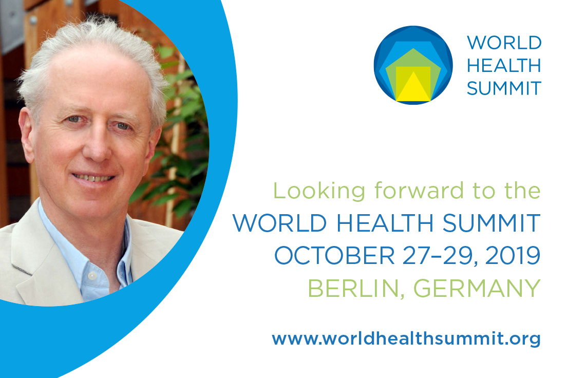 image of world health summit conference and andy haines