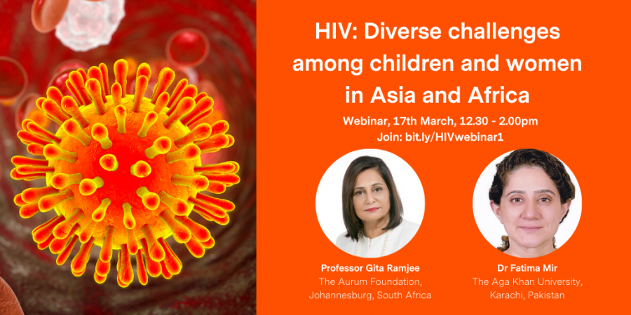 [WEBINAR] HIV: Diverse challenges among children and women in Asia and Africa