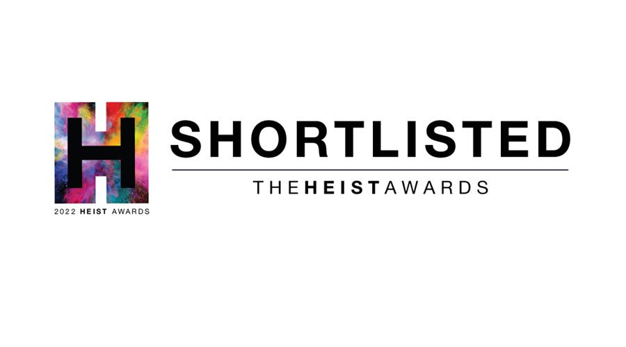 The words &#039;Shortlisted HEIST Awards&#039; beside the HEIST logo