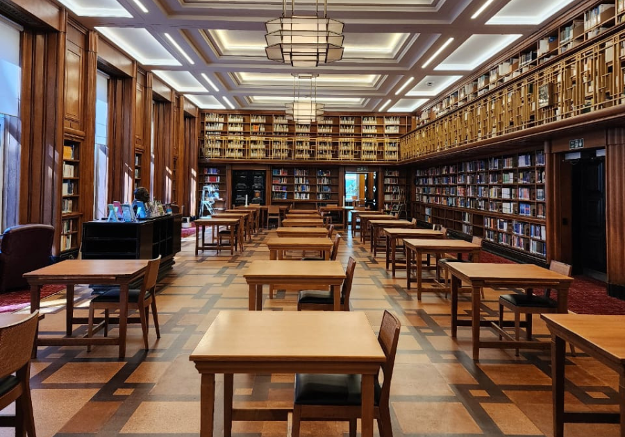 LSHTM Library, photo by Syarmine Shah