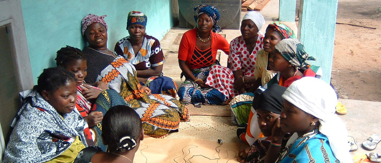 Woman's group in Mozambique