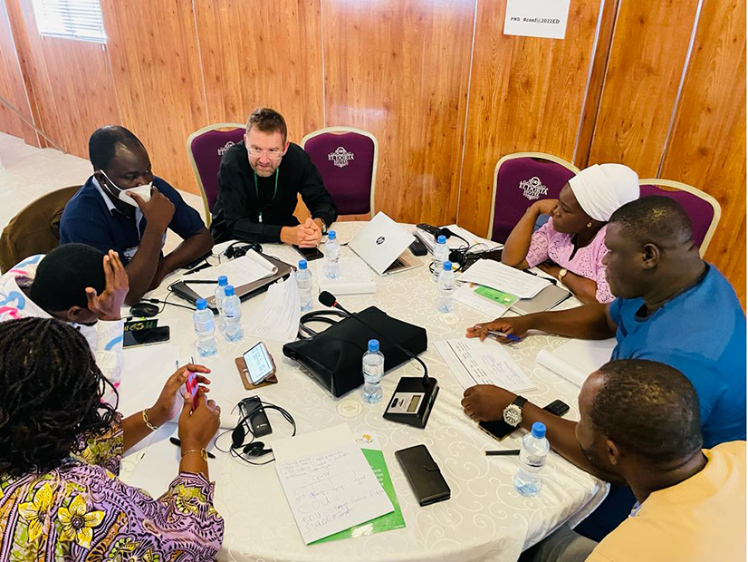 Africa CDC Togo MHPSS Workshop participants