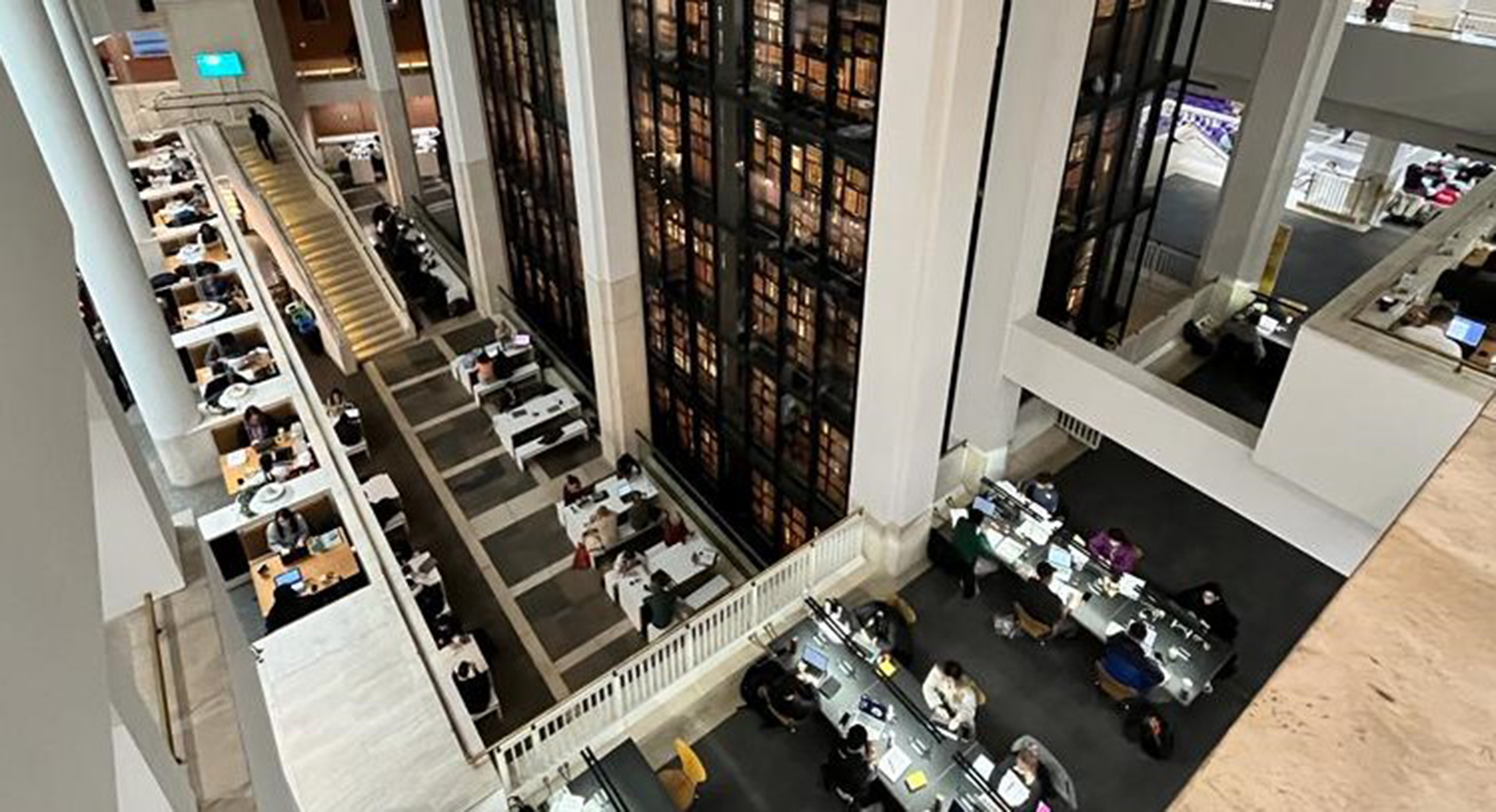 British Library, photo by Lea Manour