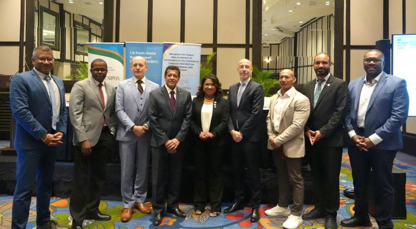 the workshop brought together CARPHA’s Senior leadership, Ministries of Health from Trinidad and 8 other member states, and CARPHA’s Pandemic Fund delivery partners at the Inter-American Development Bank