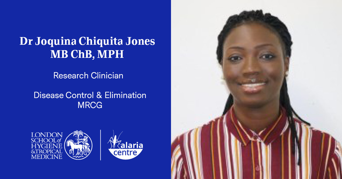 Dr Joquina Chiquita Jones, Research Clinician, MRCG