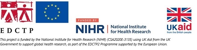 EDCTP+EU+NIHR logo