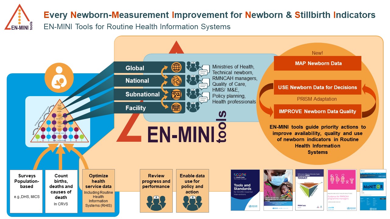 Infographic showing the EN-MINI tools