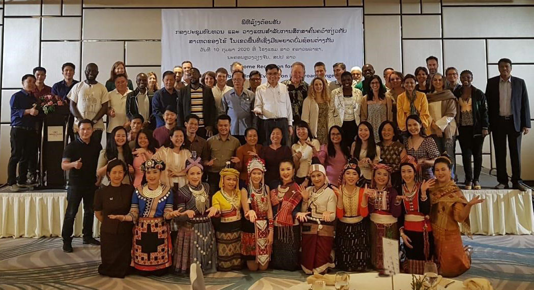 Laos welcome meeting photo