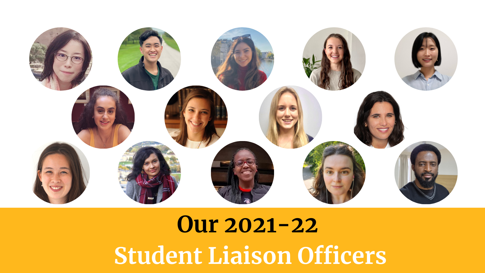 2021-2022 Student Liaison Officers (SLOs)
