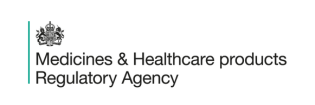 Medicines and Healthcare products Regulatory Agency (MHRA) logo.