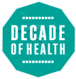 Decade of health badge