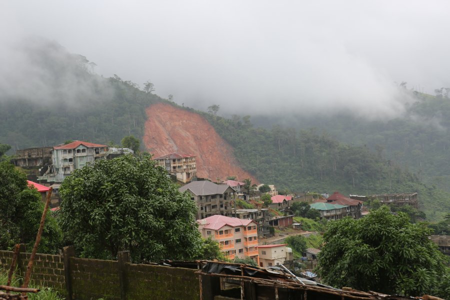 Caption: Sierra Leone mudslide. Credit: UNICEF