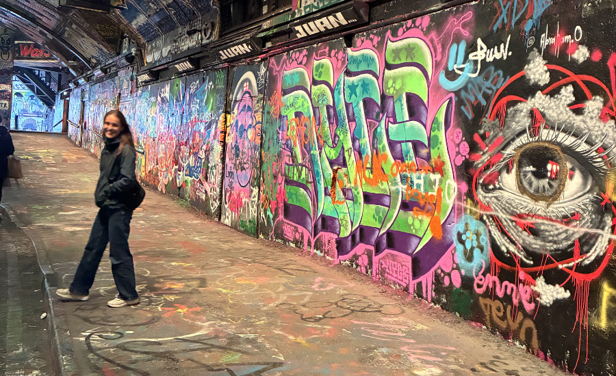 The Graffiti Tunnel in London