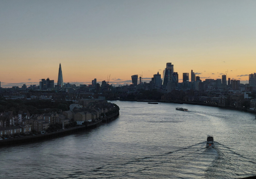 Skyline of London