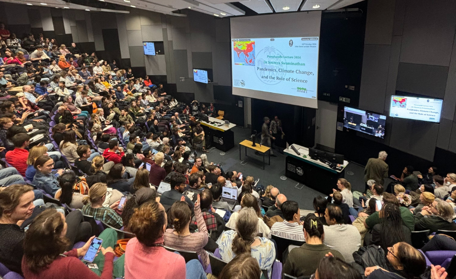 Annual Pumphandle lecture 2024 at John Snow Lecture Theatre.
