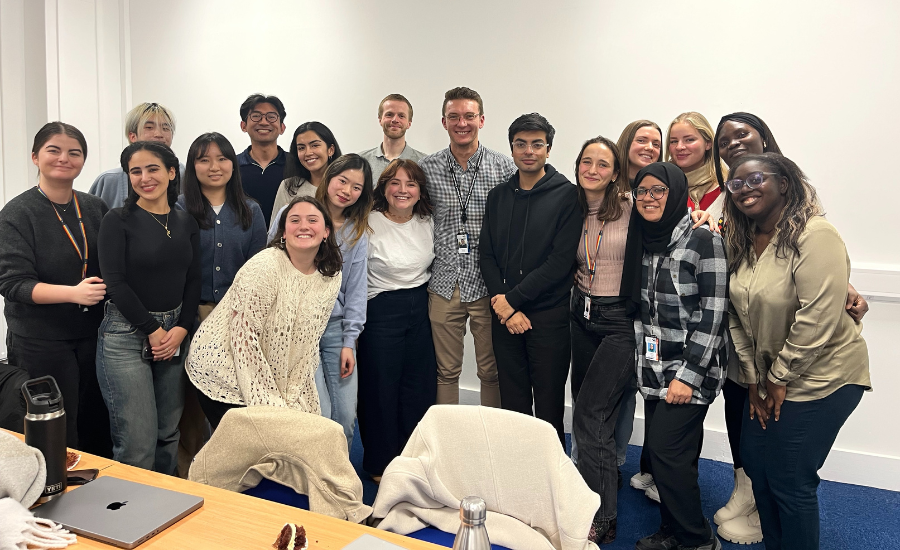 Students in the Health Policy Power and Process Module.