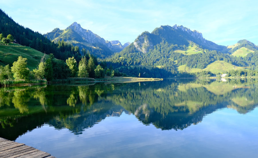 Schwarzsee in Switzerland