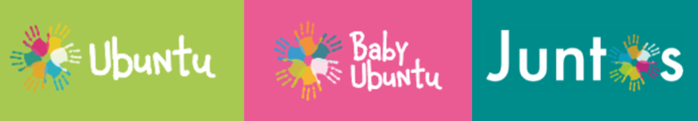 Ubuntu, Baby Ubuntu and Juntos logos