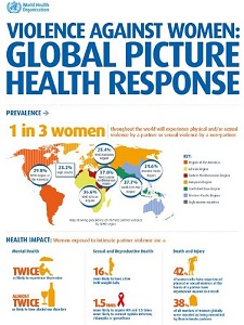 Violence against women: global picture health response
