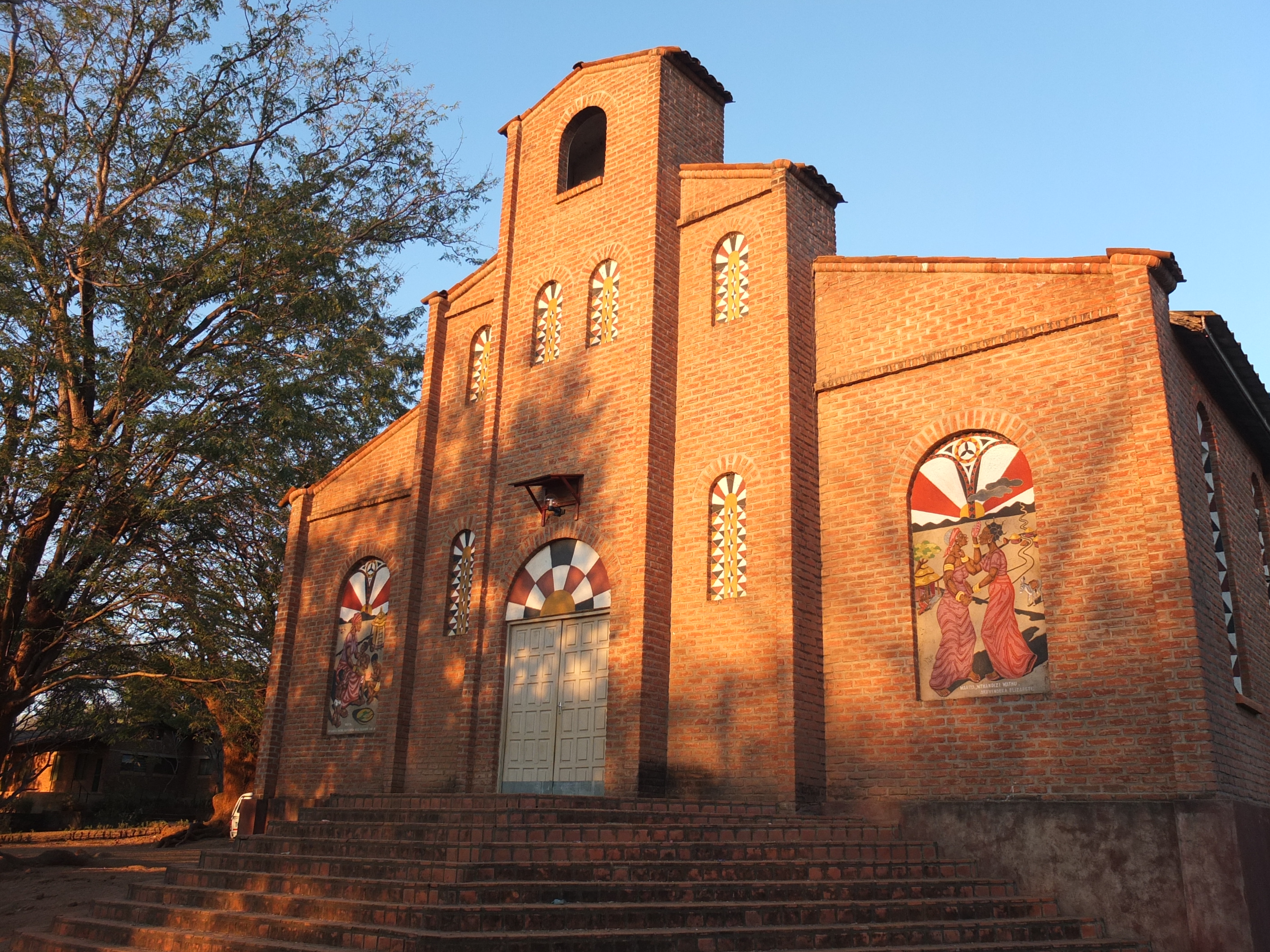 Church at Mua Parish, Malawi: Copyright Sarah Walters