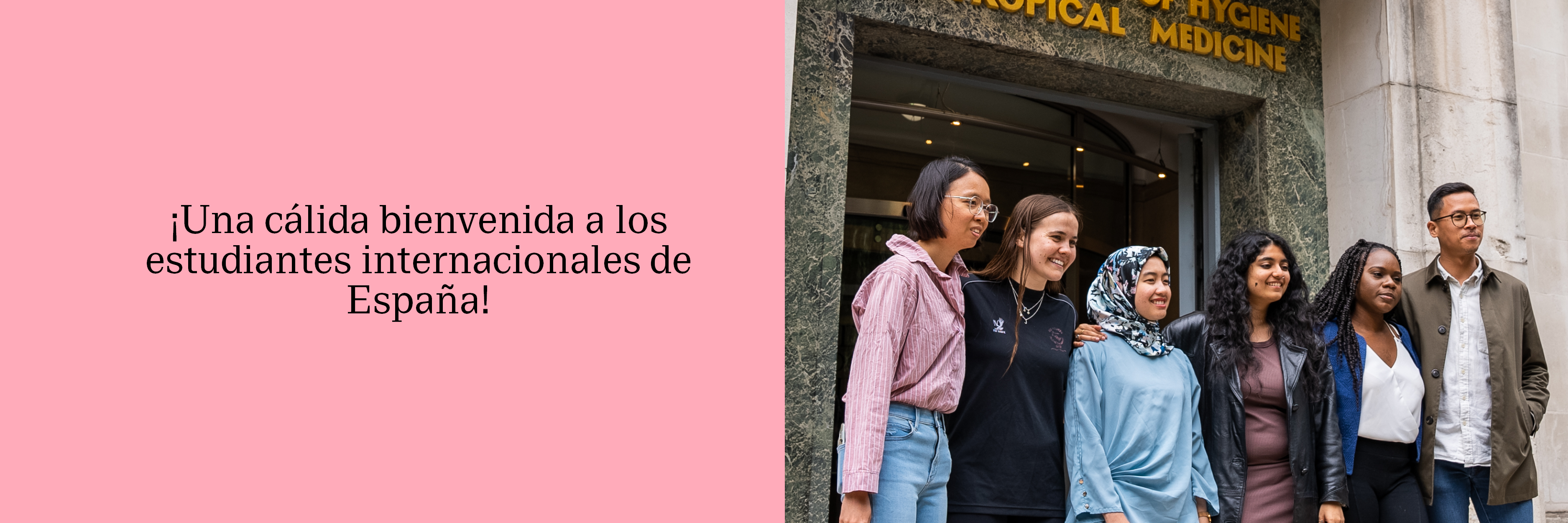 ¡Una cálida bienvenida a los estudiantes internacionales de España! 