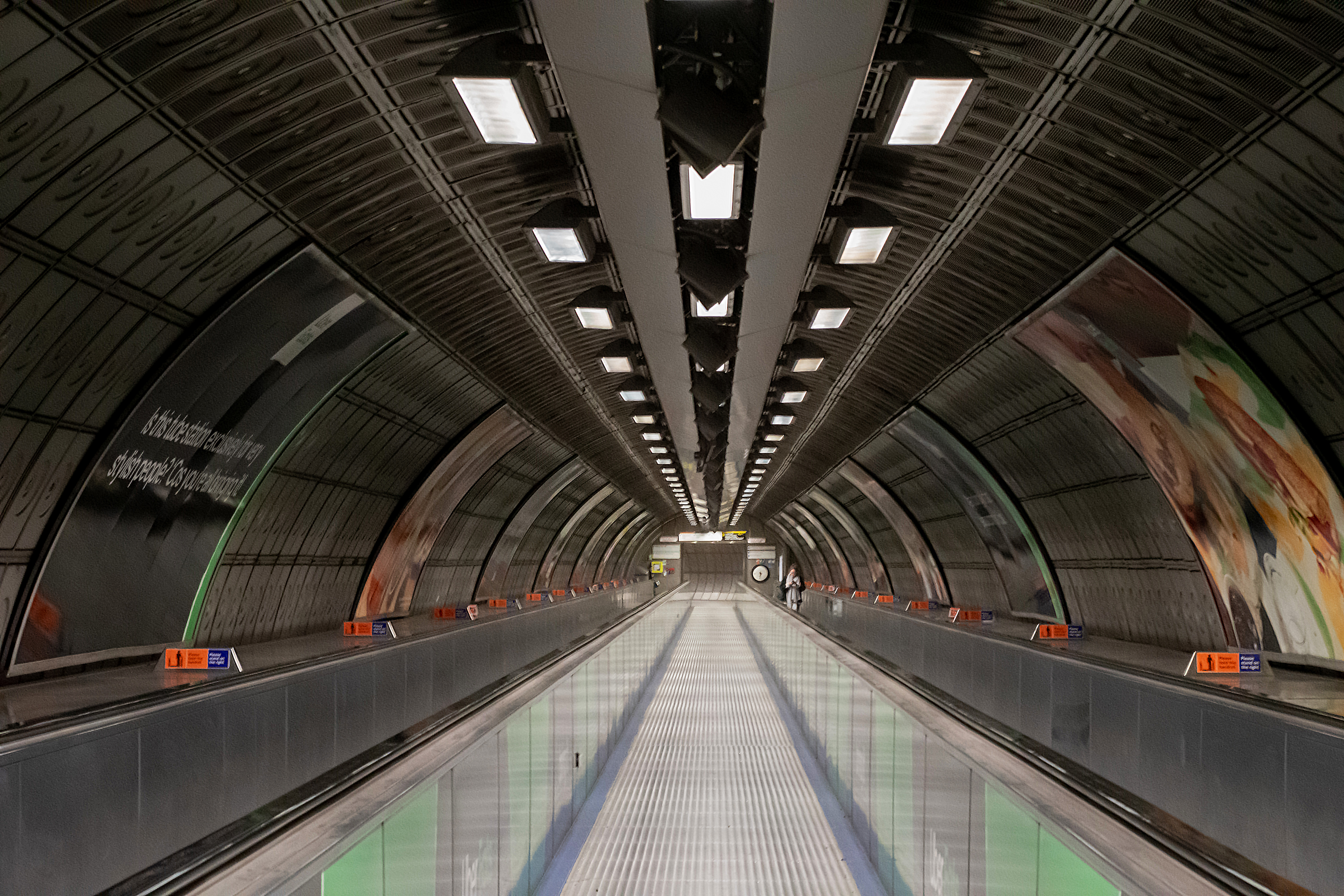 Empty tube station credit LSHTM