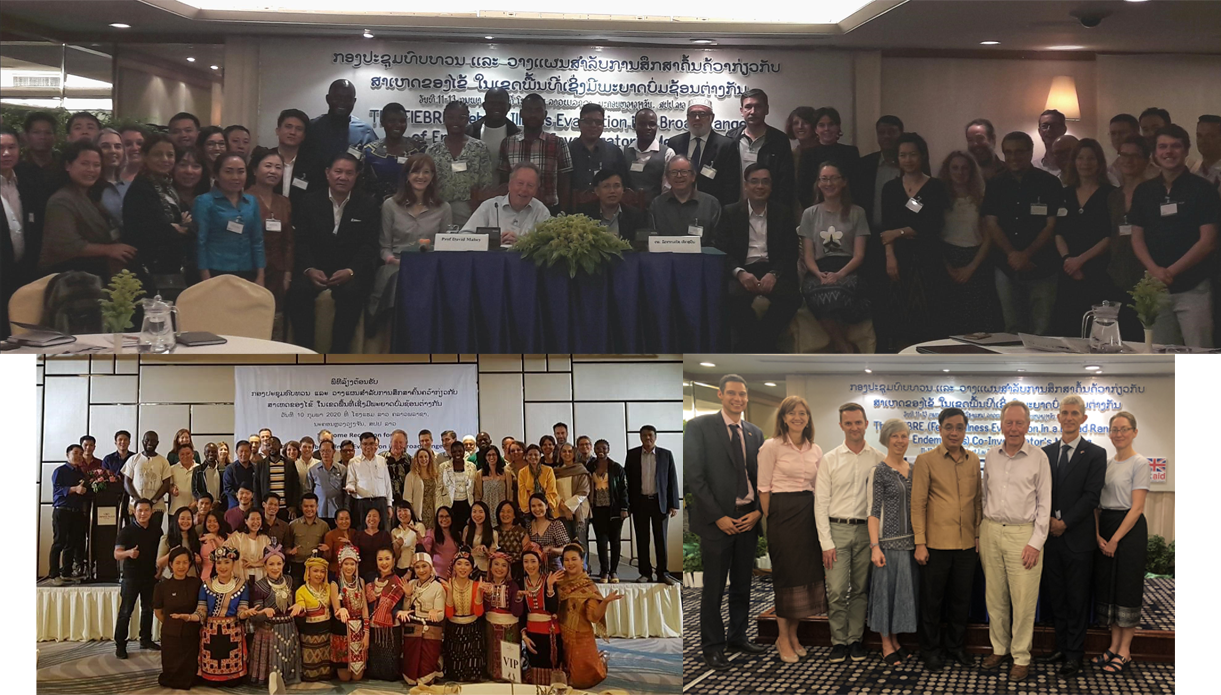 Group photos of Laos meeting