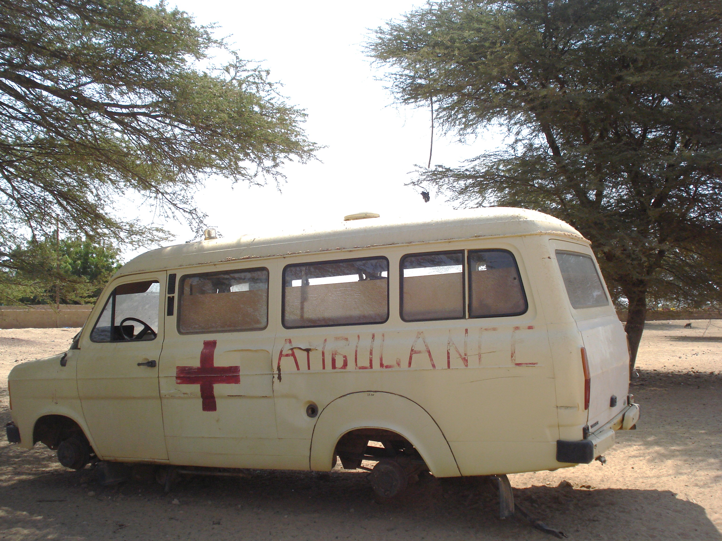 An ambulance without wheels in North-East Senegal