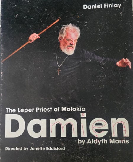 The Leper Priest of Molokia Damien flyer 