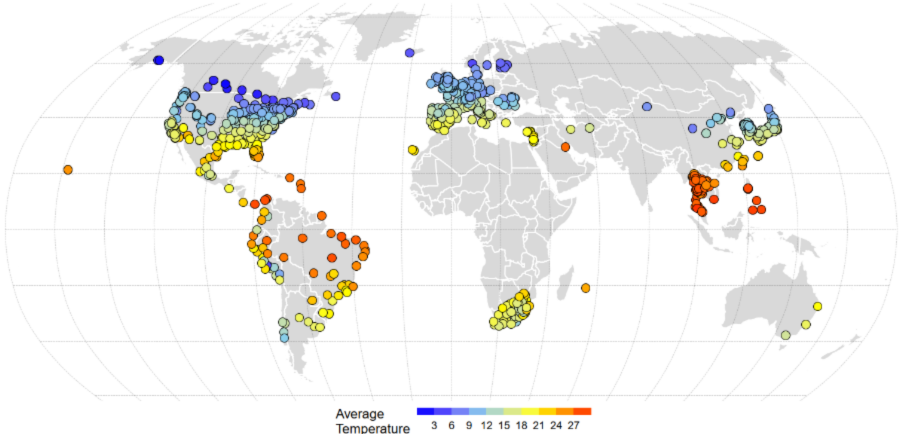 Multi-Country Multi-City (MCC) Collaborative Research Network - map 
