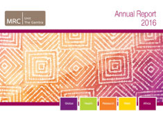 MRC The Gambia Annual reports 2016