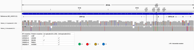 MRC Gambia News Mutations S-gene Covid-19 Figure B