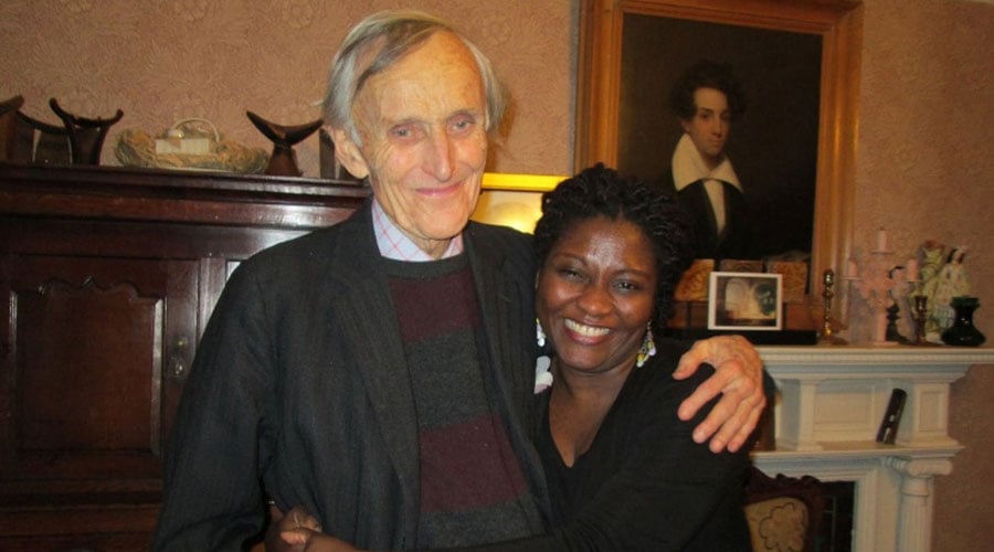 Professor Parry and Dr Donkor