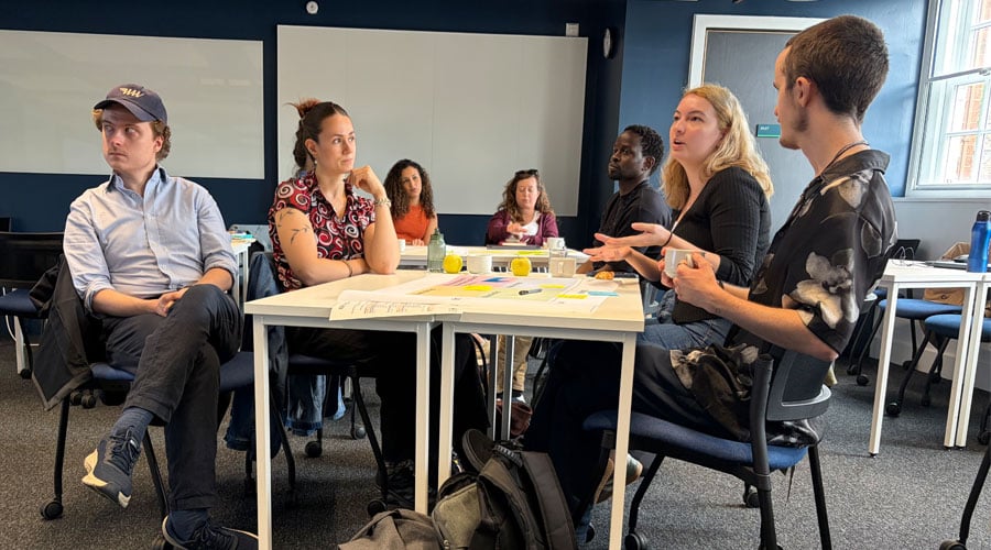 Participants in NIHR HRPU career workshop