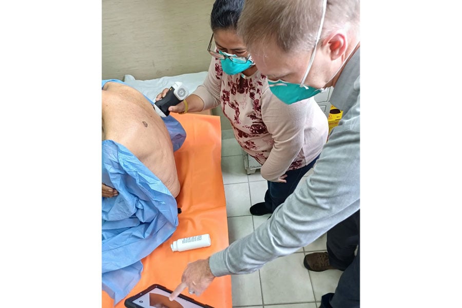 POCUS4TB Ultrasound training in Lima
