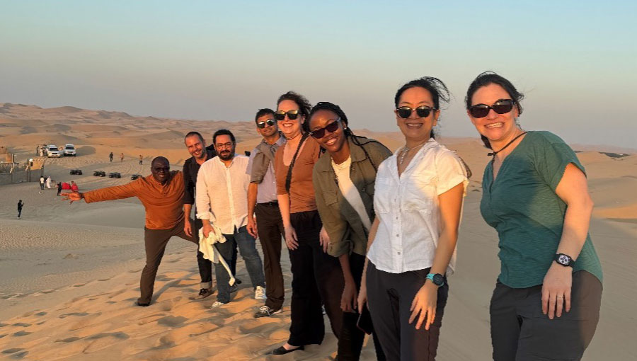 RaMMPS collaborators during a desert excursion in Abu Dhabi