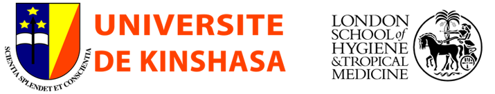 University of Kinshasa and LSHTM logos