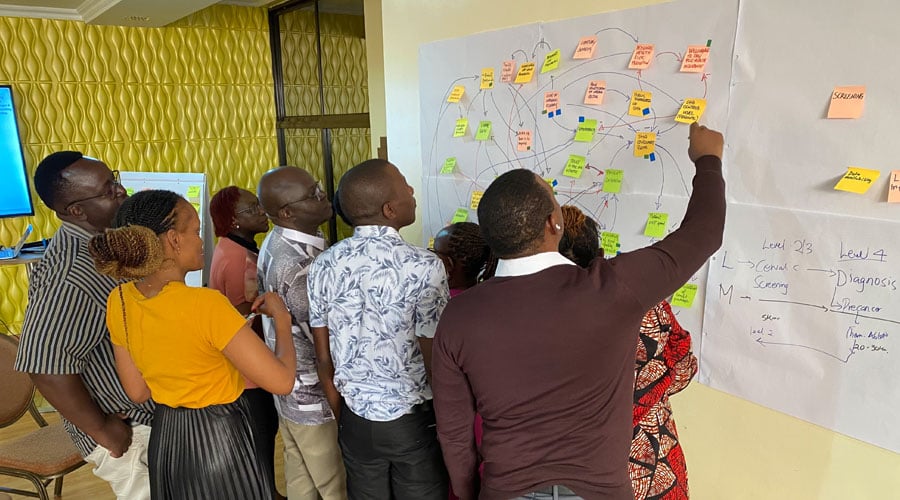SHARP partners at the University of  Nairobi led the GMB workshop with the involvement of key local stakeholders.