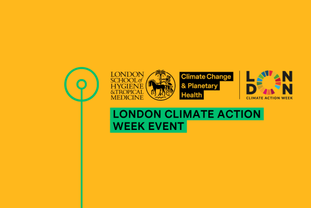 Centre on Climate Change & Planetary Health | London Climate Action Week Event Card
