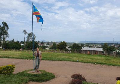Sarah Haeckel in the Democratic Republic of the Congo