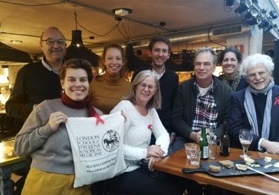 LSHTM alumni in Amsterdam in 2019