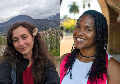 Photo of Maria-Paula Cojocaru (left) and Alina Wilson (right).
