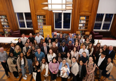 LSHTM distance learning reception 2024
