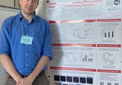 Dr Richard Wall at the Gordon Research Conference on Tuberculosis Drug Discovery