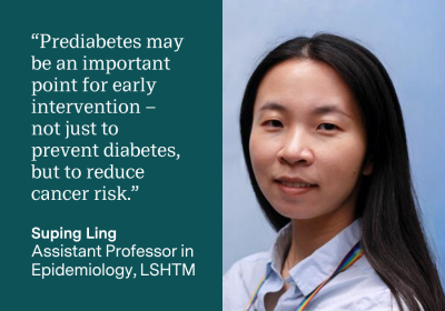 Image of Suping Ling, next to a quote from the interview