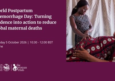 Dr Nike Bello times a woman’s contractions to be sure that they are frequent and strong enough for her to go to the labour ward. University College Hospital, Ibadan