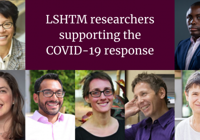 LSHTM researchers supporting the COVID-19 response