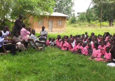 School-based malaria project for Malaria Capacity Development Consortium, taken near Tororo, Uganda. Uganda is one of the 10 countries in Africa with the highest burden of malaria.