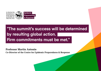 Martin Antonio, Director of CEPR: "The summit’s success will be determined by resulting global action. Firm commitments must be met."