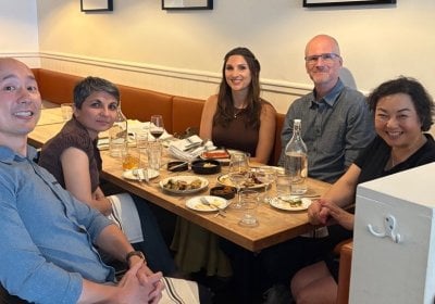 Photo with Montreal alumni taken in June 2025